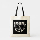 Tote Bag Jour du baseball (Dos)