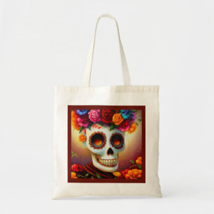 Tote Bag Jour du crâne de sucre mort 4