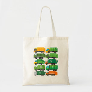 Tote Bag Jour du recyclage des camions de déchets Séparatio