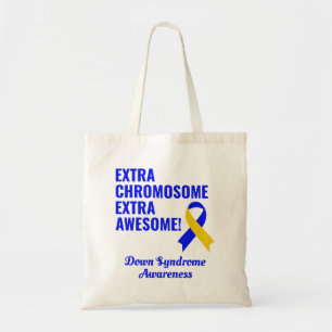Tote Bag Jour du syndrome de Down Chromosome supplémentaire