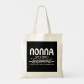 Tote Bag Jour Fête Fête Fille Nonna Tee Avec Définition Non (Dos)