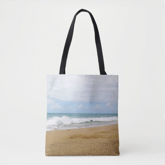 Tote Bag Jour paisible à la plage (Devant)