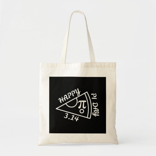 Tote Bag Jour Pi Joyeux Jour Pi (Devant)
