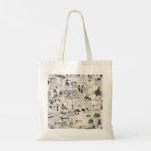 Tote Bag Journal vintage (Dos)