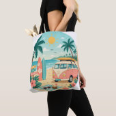 Tote Bag Journée à la plage (De près)