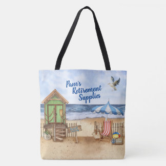 Tote Bag Journée balnéaire à la plage Fourre-tout personnal
