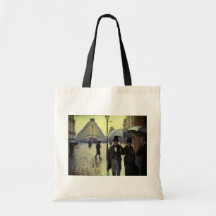 Tote Bag Journée de la Pluie de Paris par Gustave Caillebot
