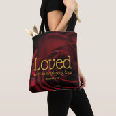 Tote Bag JOURNÉE DE LA Saint-Valentin L'Amour de Dieu chrét (De près)