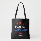 Tote Bag Journée de l'anglais (Devant)