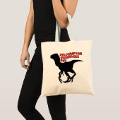 Tote Bag Journée de sensibilisation au Velociraper (Devant (produit))
