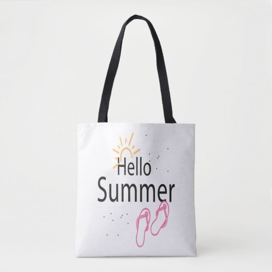 Tote Bag journée d'été (Devant)