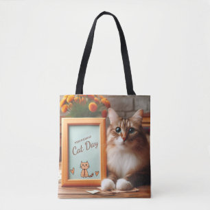 Tote Bag Journée internationale du chat