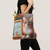 Tote Bag Journée internationale du chat (De près)