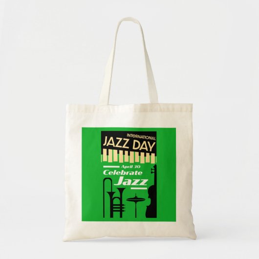 Tote Bag Journée internationale du jazz 30 avril (Devant)