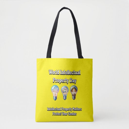 Tote Bag Journée mondiale de la propriété intellectuelle : (Devant)