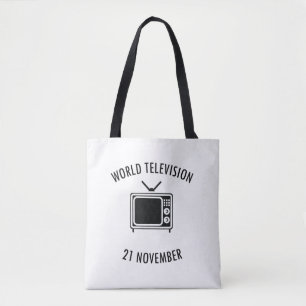 Tote Bag journée mondiale de la télévision