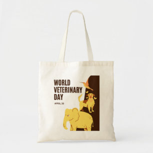 Tote Bag Journée mondiale des vétérinaires