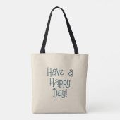 Tote Bag Jours heureux (Dos)