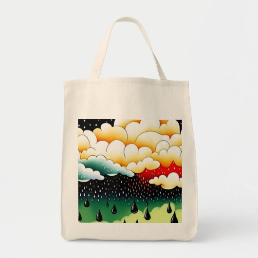 Tote Bag Jours pluvieux (Devant)