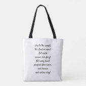 Tote Bag Joy to the World Bag (Dos)