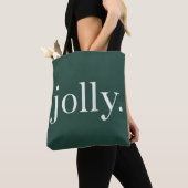 Tote Bag Joyeuse fête de Noël saison de Noël (De près)