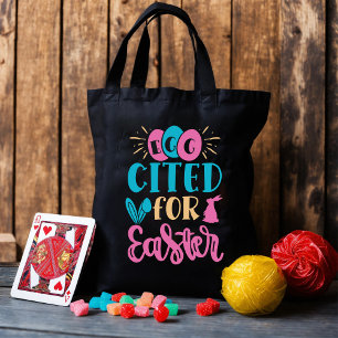 Tote Bag Joyeuse fête de Pâques - Oeuf Lover