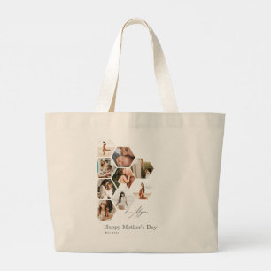 Tote Bag Joyeuse fête des Mères Grand Fourre-Tout Jumbo