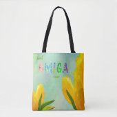 Tote Bag Joyeuse Fête des Mères Meilleure Amiga Jamais Tuli (Devant)