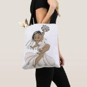 Tote Bag Joyeuse mariée 11 (De près)