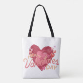 Tote Bag Joyeuse Saint-Valentin - amour et câlins (Dos)