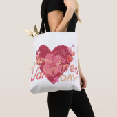 Tote Bag Joyeuse Saint-Valentin - amour et câlins (De près)