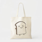 Tote Bag Joyeuse tranche de pain (Devant)