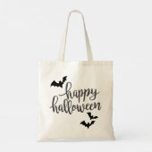 Tote Bag Joyeuses chauves-souris d'Halloween (Dos)