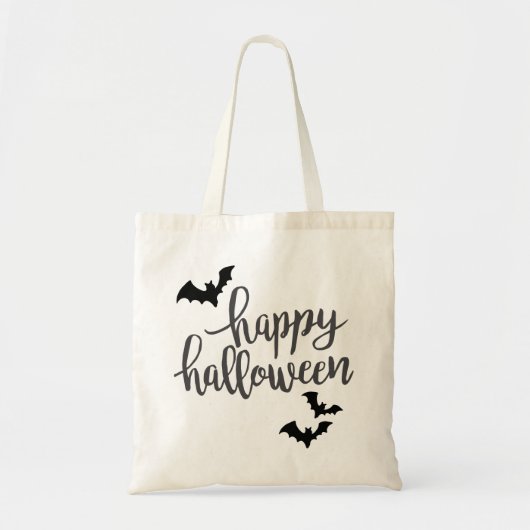 Tote Bag Joyeuses chauves-souris d'Halloween (Devant)