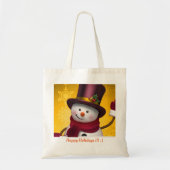 Tote Bag Joyeuses fêtes (Devant)