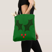 Tote Bag Joyeuses Fêtes Joyeuses... (De près)