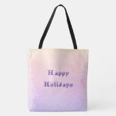 Tote Bag Joyeuses vacances Fourre-tout (Devant)