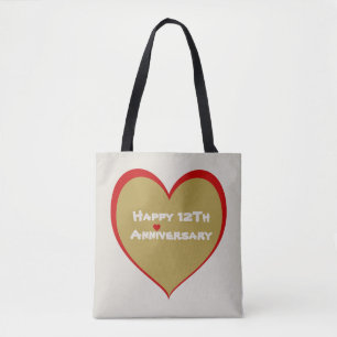 Tote Bag Joyeux 12E anniversaire