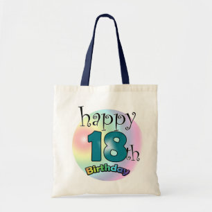 Tote Bag Joyeux 18ème anniversaire
