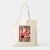 Tote Bag Joyeux 45ème anniversaire (Dos)