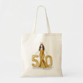 Tote Bag joyeux 50e anniversaire (Devant)