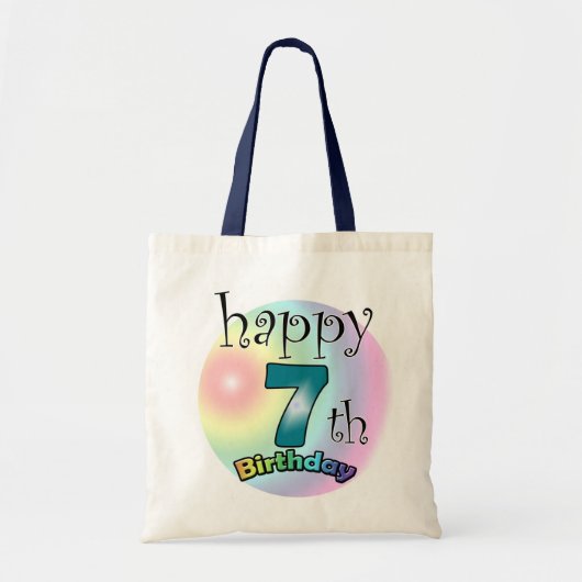 Tote Bag Joyeux 7e anniversaire (Devant)