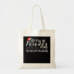 Tote Bag Joyeux Amis Celui Avec Les Besties Christma