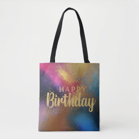 Tote Bag Joyeux anniversaire (Devant)