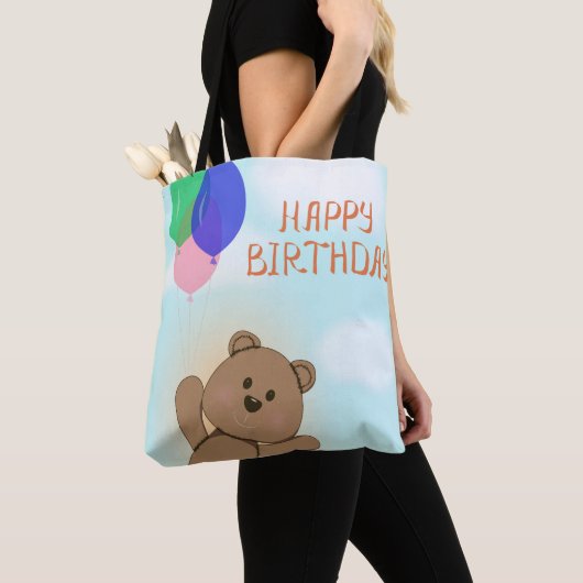 Tote Bag Joyeux anniversaire (De près)