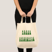 Tote Bag Joyeux arbre de Noël Police (Devant (produit))