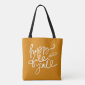 Tote Bag Joyeux automne Y'all (Dos)