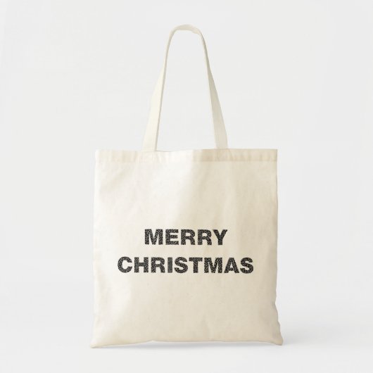 Tote Bag Joyeux Cercles de Noël 4 (Devant)