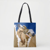 Tote Bag Joyeux chameaux (Devant)