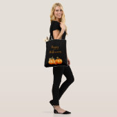 Tote Bag Joyeux Citrouilles d'Halloween (Sur le modèle)